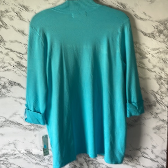 Laura Ashley size large aqua duster.Brand new with tags. - Picture 5 of 7